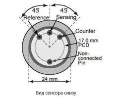 Изображение Сенсор электрохимический O3/C-5 на озон (O3, 0-5ppm)