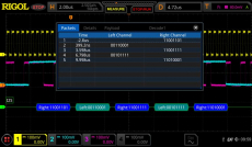 Изображение DS8000-R-AUDIO Опция анализа и запуска по шинам I2S